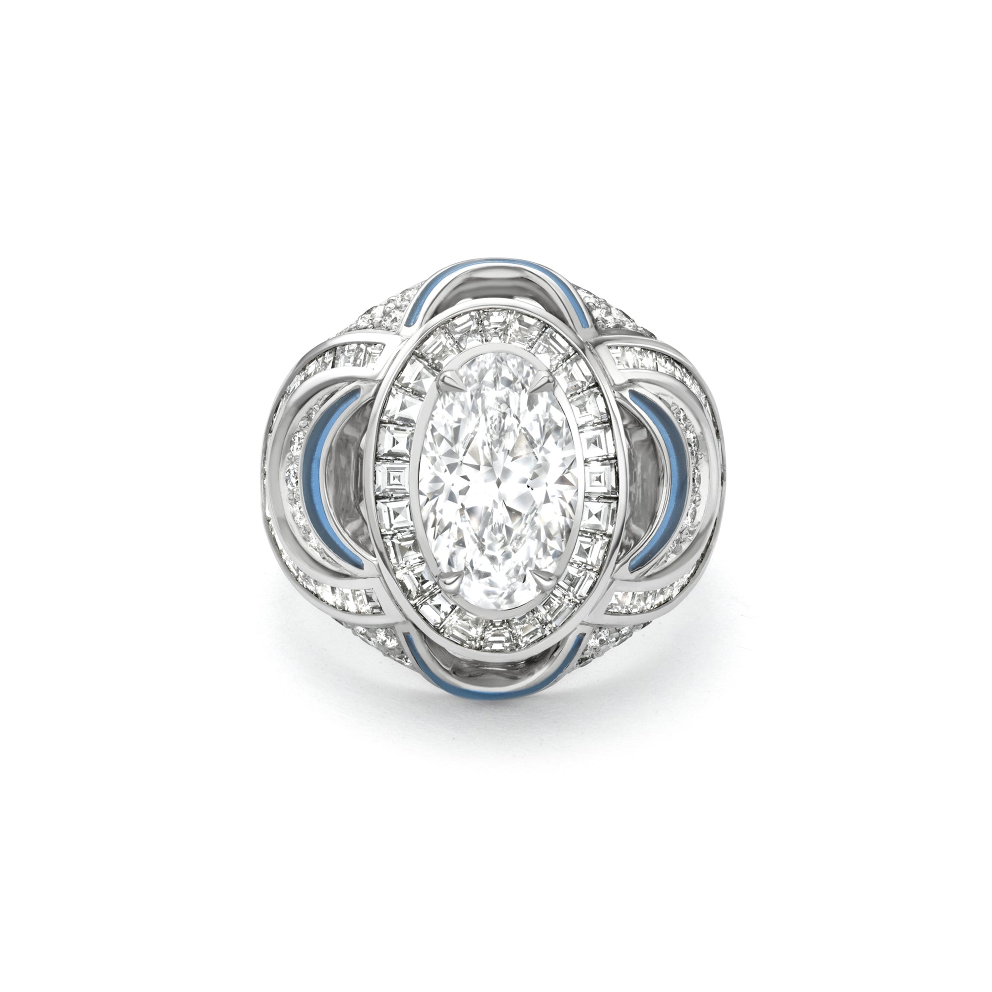 The Palace Collection Presence Chamber Platinum Ring