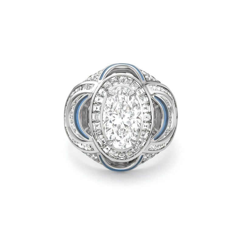 The Palace Collection Presence Chamber Platinum Ring