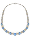Secret Garden Verdure Tanzanite and Diamond Necklace