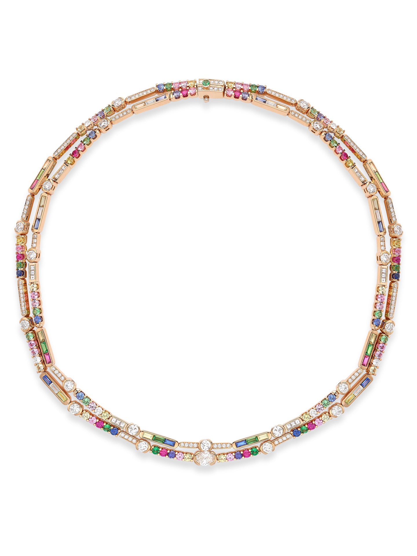 The National Gallery Play of Light Chelsea Flower Show Double Necklace