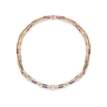 Play of Light Chelsea Flower Show Double Necklace
