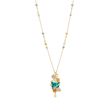 The Palace Collection Queen Charlotte's Cottage Tourmaline Pendant