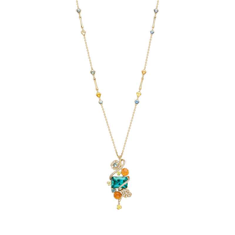 The Palace Collection Queen Charlotte's Cottage Tourmaline Pendant