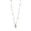 The Palace Collection Presence Chamber Long Yellow Gold Pendant