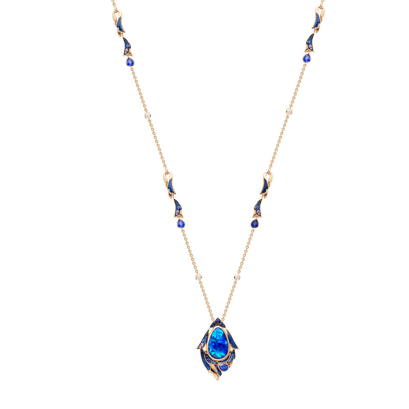 The Palace Collection Raven's Watch Black Opal Pendant