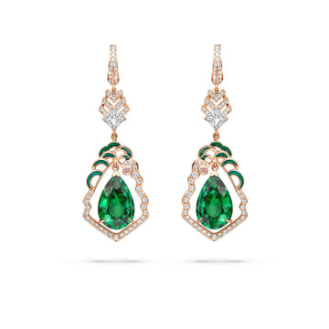 A Family Journey London Royal Parks Tsavorite Rose Gold Earrings