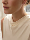 The National Gallery Play of Light Platinum Pink Diamond Earrings