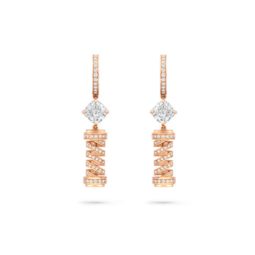 The Palace Collection Tudor Skyline Diamond Earrings