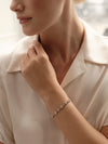 Raindance Pink and White Diamond Bracelet