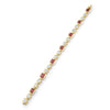 Florentine Ruby and Ashoka Diamond Yellow Gold Bracelet