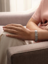 The National Gallery Play of Light Platinum Bracelet