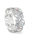 Sweet Pea Diamond Platinum Bangle