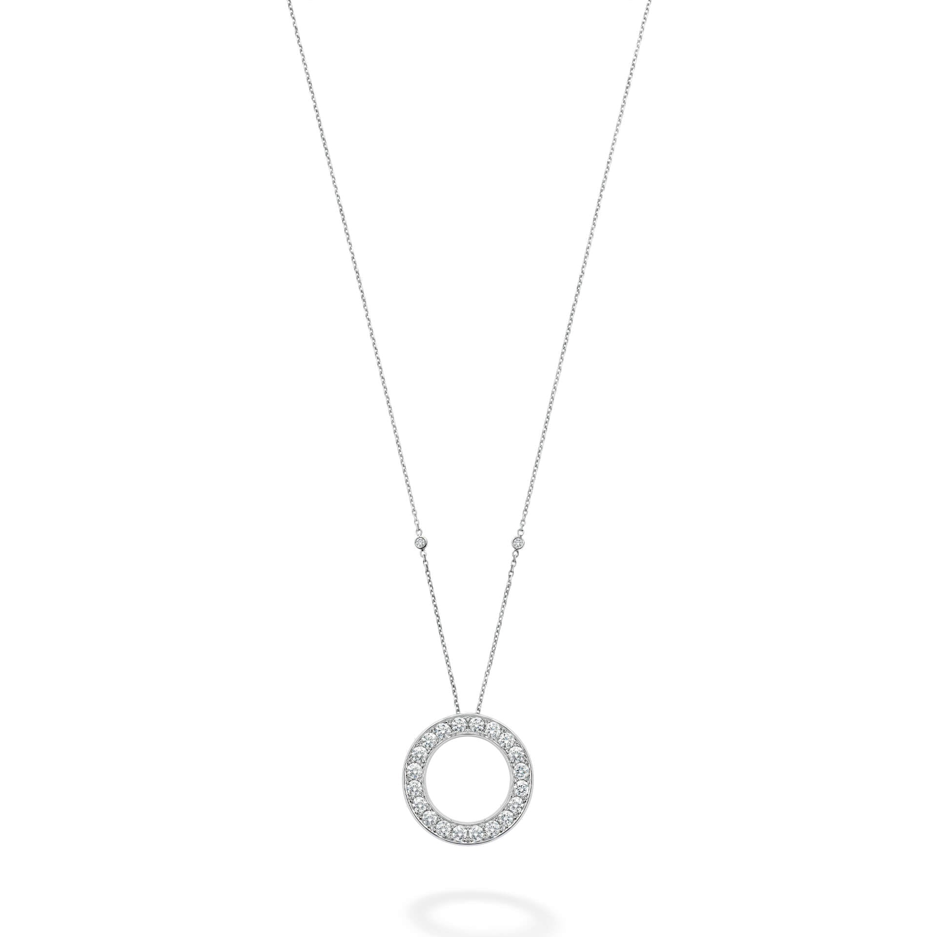 Mega Roulette Platinum Diamond Pendant
