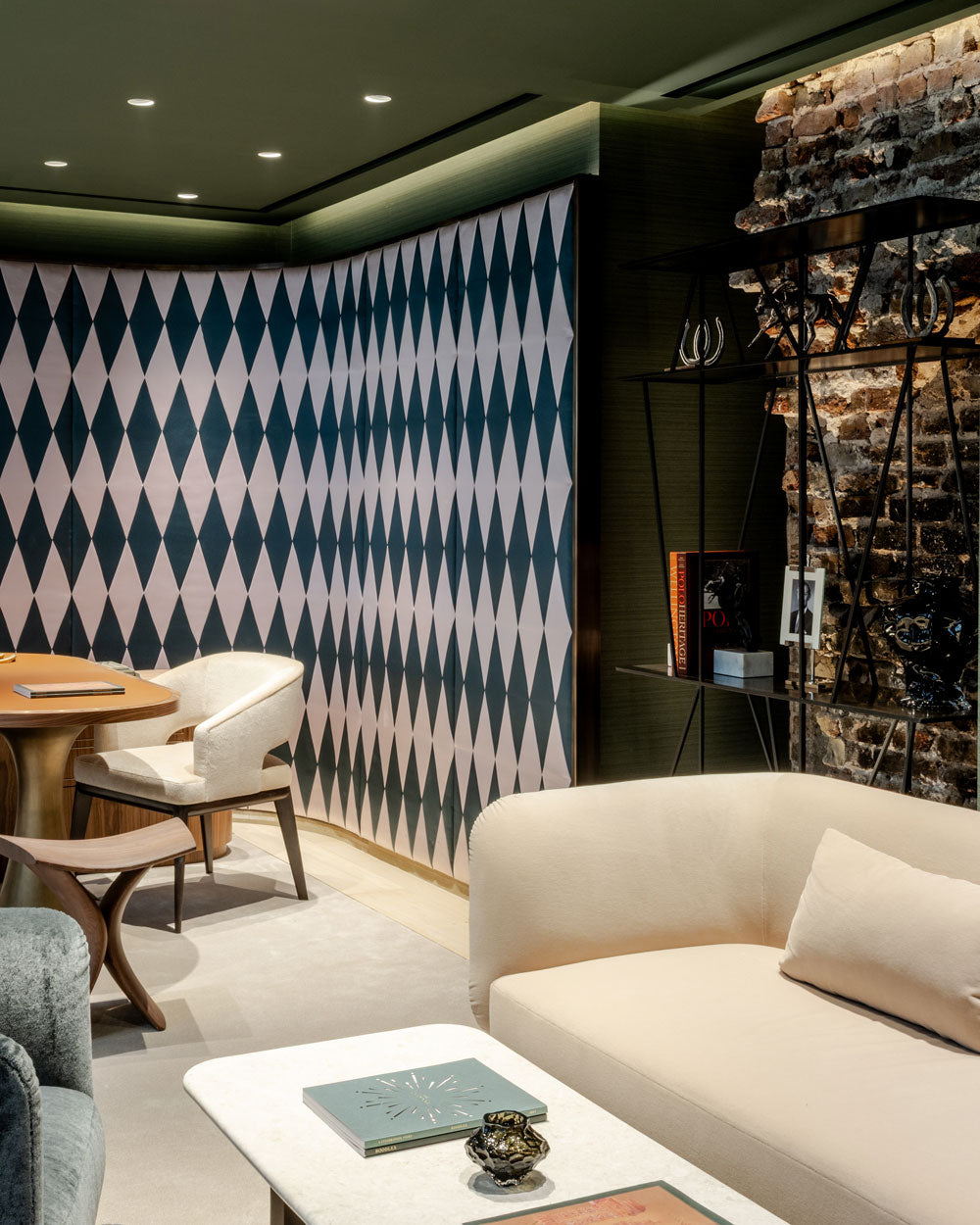 The Salon, laid out with seasonal collections and curated seating