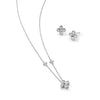 Be Boodles White Gold Pendant and Earrings Set