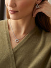 Roulette Pendant and Earrings Set