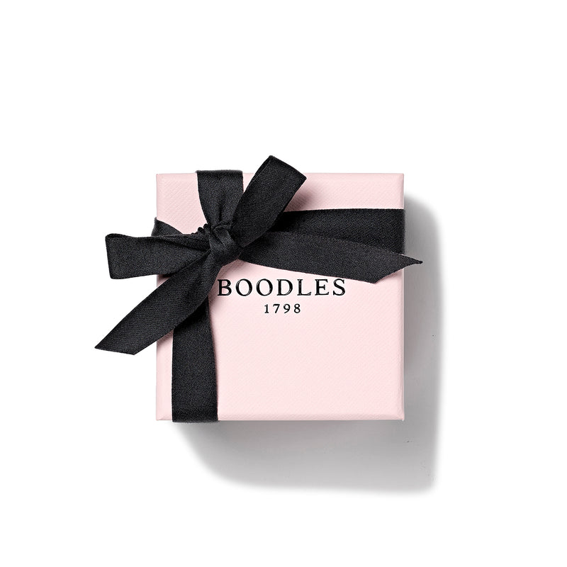 Scalloped Cushion Emerald and Pink Diamond Rose Gold Ring