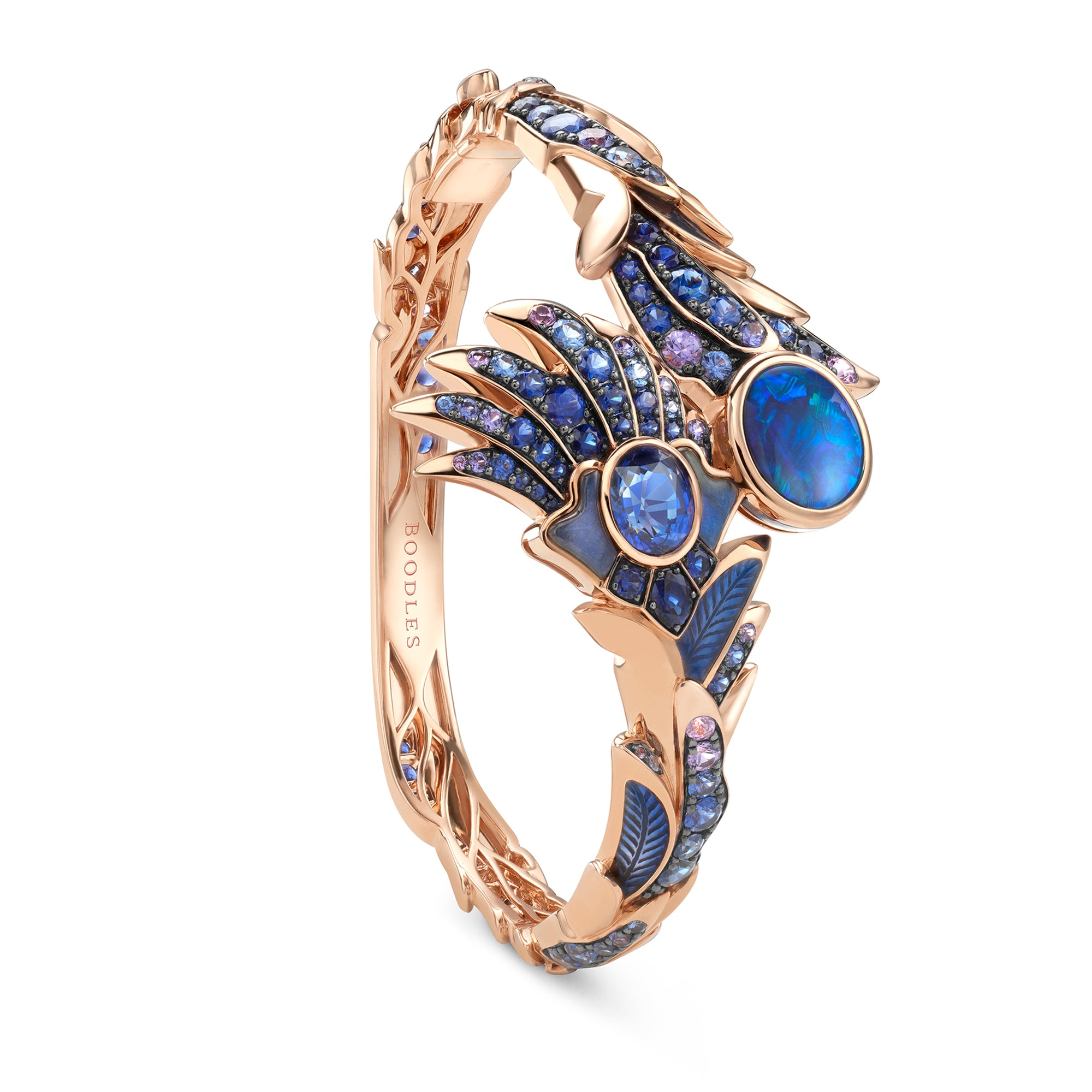 The Palace Collection Raven's Watch Rose Gold Bangle