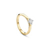 Boodles Brilliance Yellow Gold Diamond Engagement Ring 0.25 Carat