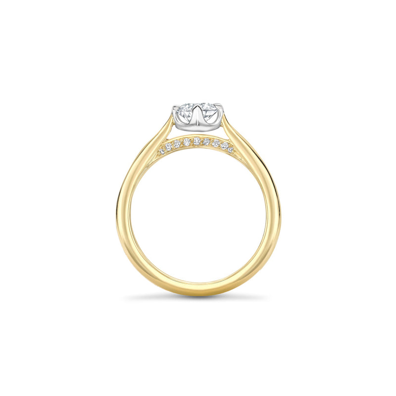 Boodles Brilliance Yellow Gold Diamond Engagement Ring 0.5 carat (approx.)