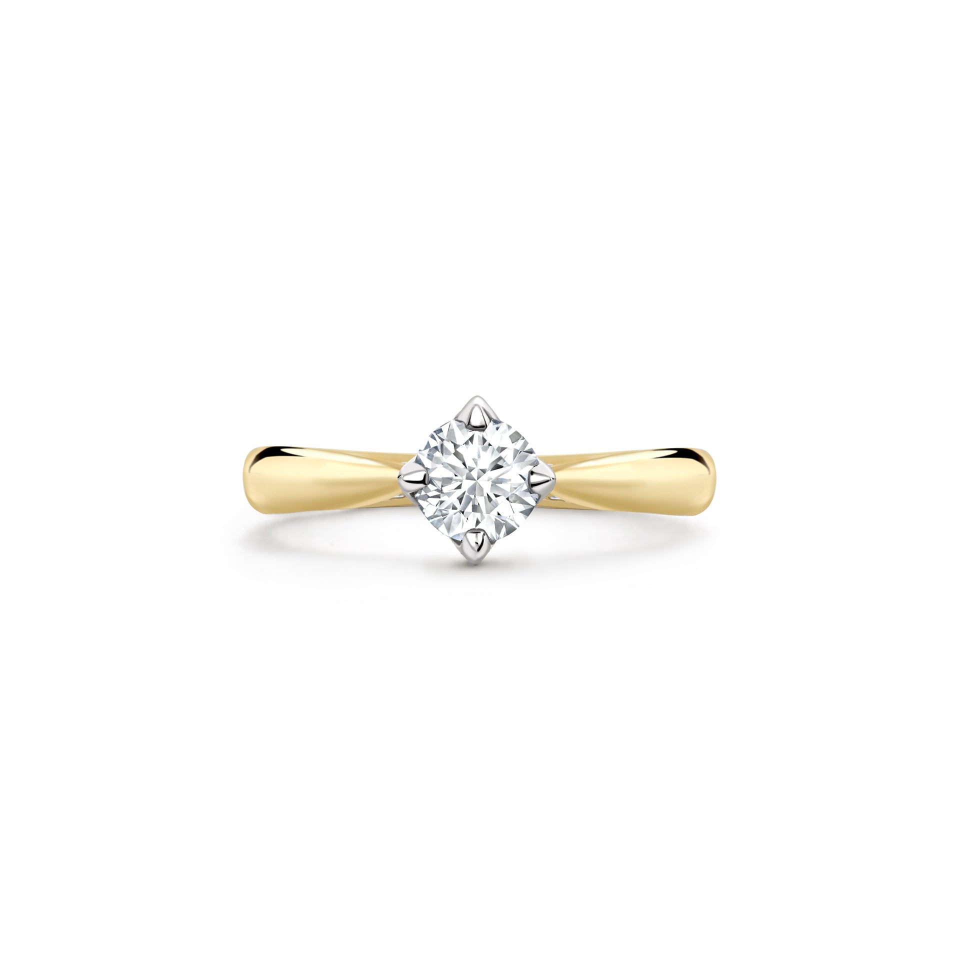 Boodles Brilliance Yellow Gold Diamond Engagement Ring 0.5 carat (approx.)