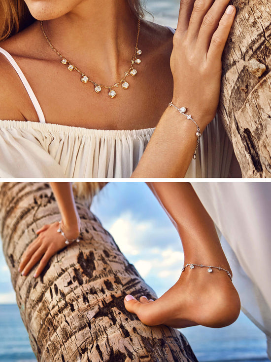 Beach Diamond Anklet