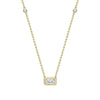 Florentine Ashoka Diamond Yellow Gold Pendant