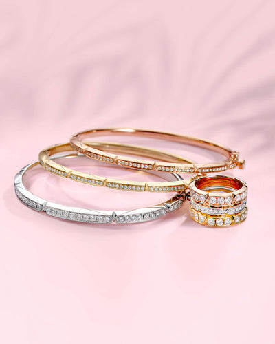 Diamond jewellery with bold and sumptuous aesthetics of the Art Deco era from Boodles Jazz collection