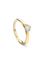 Boodles Brilliance Yellow Gold Diamond Engagement Ring