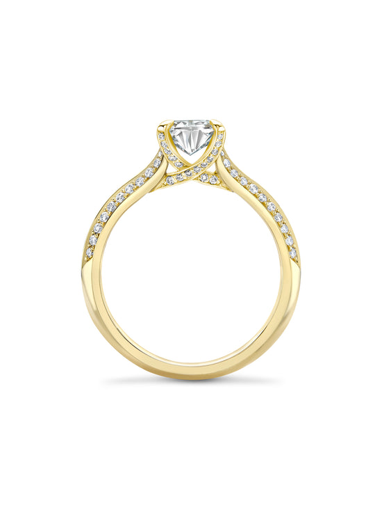 Label 1.71 Carat HVS2 Main Stone