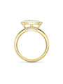 Florentine Large Marquise Yellow Gold Ring