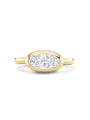 Florentine Large Marquise Yellow Gold Ring