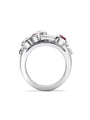 Raindance Classic Platinum Ruby Ring