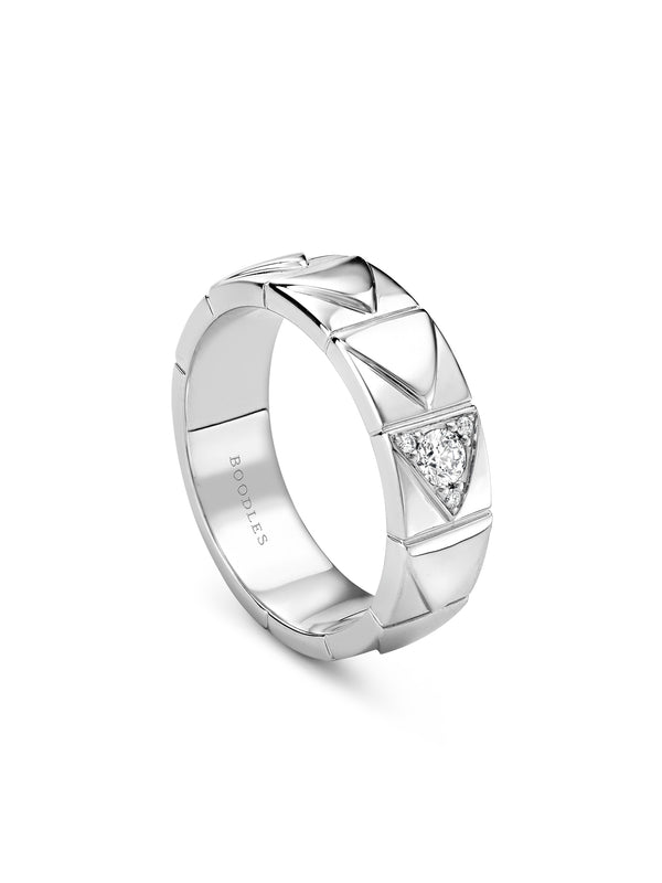 Be You White Gold Ring
