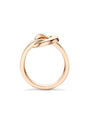 The Knot Rose Gold Ring