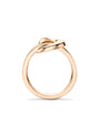 The Knot Rose Gold Ring