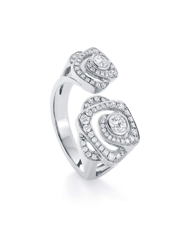 Maymay Rose Platinum Diamond Ring