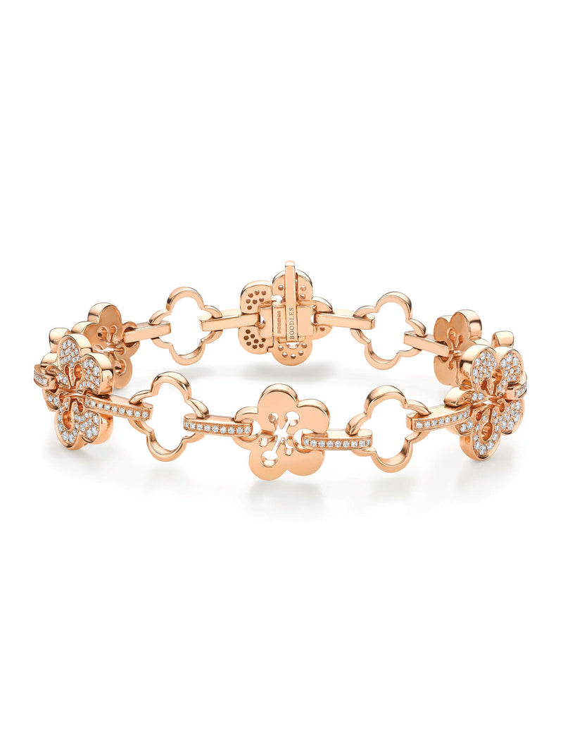 Van cleef and deals arpels rose gold bracelet