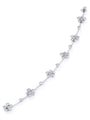 Raindance Platinum Diamond Cluster Bracelet
