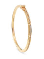 Jazz Yellow Gold Diamond Bangle