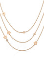 Blossom Long Rose Gold Necklace