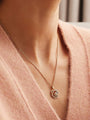 Maymay Rose Diamond Rose Gold Pendant