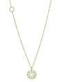 Circus Long Yellow Gold Diamond Necklace