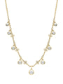 Beach Yellow Gold Diamond Necklace