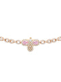 Secret Garden Spinel Diamond Rose Gold Necklace