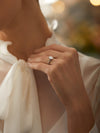 Harmony Ashoka Cut Platinum Diamond Engagement Ring