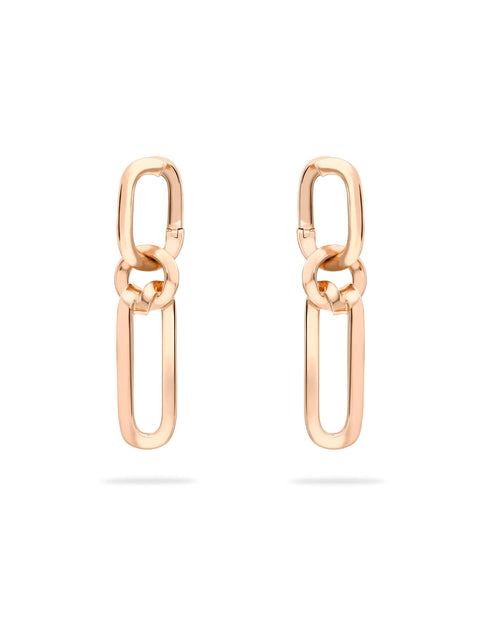 The Knot Rose Gold Earrings