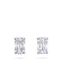 Ashoka Diamond Platinum Stud Earrings