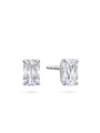 Ashoka Diamond Platinum Stud Earrings