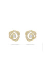 Maymay Rose Large Yellow Gold Diamond Earrings